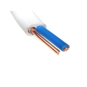 Przewód YDYp 2x1,5 biały