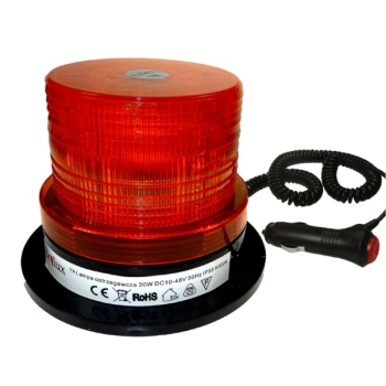 Lampa ostrzegawcza pomarańczowa  20W 10-48V 40LED