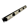 Patch panel 24-port UTP6 1U 19
