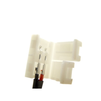 Złączka led  8mm 3528-gniazdo DC 2,1/5,5 na kablu