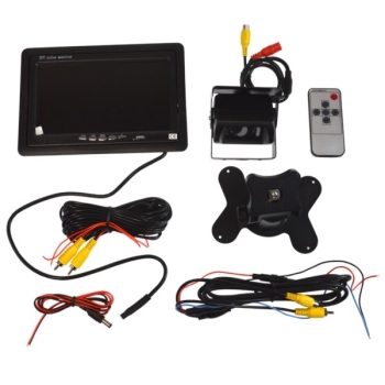 Monitor LCD 7"  + kamera cofania 12v/24v