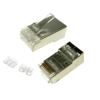 Wtyk RJ45 8p8c FTP6A Cobras 3-częściowy  op/100