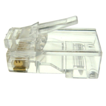 Wtyk modularny 8P8C RJ45 okrągły drut op/10