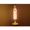 Żarówka węglowa Seleby ST64 40W E27 round  shape