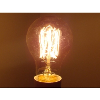 Żarówka węglowa A19 60W E27 lantern