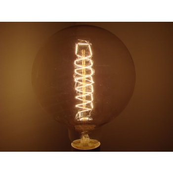 Żarówka węglowa Selred G125 60W E27 round shape