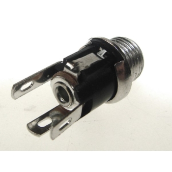 Gniazdo DC 2,1mm montaż.do obudowy metal II