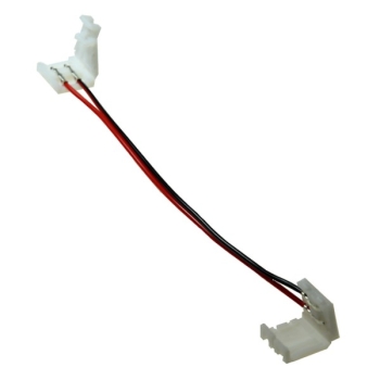 Złączka led  8mm 3528 na kablu dwustronna samozaci