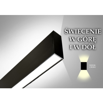 Oprawa led Bakal 36W 3000K  czarna Samsung