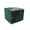 Szafa 19' wisząca ZETA  9U  600x600 RAL9004 szkłod