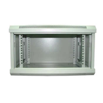 Szafa 19' wisząca ZETA  6U  600x450 RAL7035 szkłod