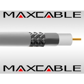 Przewód RG6U 1,13Cu 100m 100% MAXCABLE