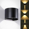 Oprawa elewacyjna LED Kreon 2*3w  okrągły 4000K cz