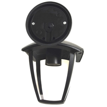 Oprawa elewacyjna Surva czarna E27 mocowanie z gór