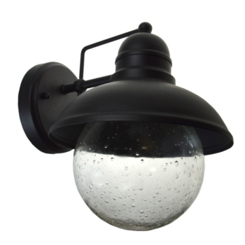 Oprawa elewacyjna Wilda czarna E27