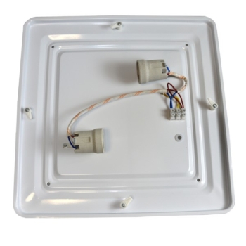 Plafon led Wilton  2*E27 czarny