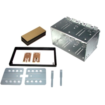 Półkieszeń 2DIN uniwersalna 118x188,5 zestaw KIT