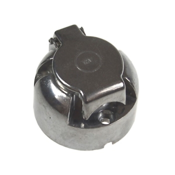 Gniazdo przyczepy samochodowej 12/24V 7pin alumini