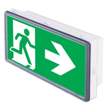 Oprawa ewakuacyjna/awaryjna VELLA 10W 2h AT IP65.