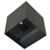 Oprawa elewacyjna LED Kreon 2*3w  kwadrat 3000K cz