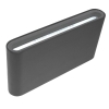 Oprawa elewacyjna LED Flow 2x6w  3000K antracyt
