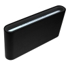 Oprawa elewacyjna LED Flow 2x6w  3000K czarna