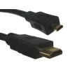 Kabel HDMI  1,5m micro HDMI-HDMI 1.4b ethernet