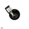 DOWNLIGHT ULTER NIEREGULOWANA fi55 GU10 MAX. 1x50W CZARNA