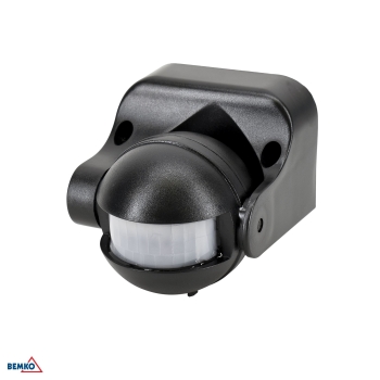 CZUJNIK RUCHU 1200W 180* CZARNY