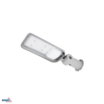 OPRAWA ULICZNA LED JAZMIN 50W 4000K 6750LM IP65 JASNOSZARA