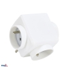 ROZGAŁĘŹNIK +"0" 3xGN 16A + 2xUSB MAX.2.4A