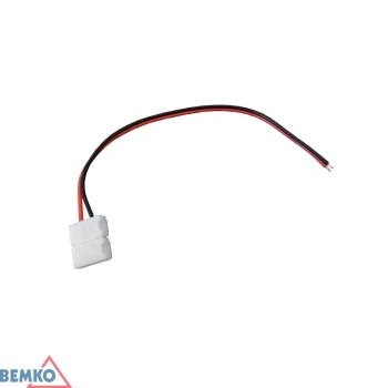 ZŁĄCZKA LED Z PRZEWODEM 1-STRONNA 8MM 2835/3528