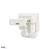 NAŚWIETLACZ LED LFX 10W 4000K 900LM IP65 BIAŁY CZ. PIR