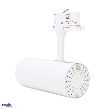 SPOT COB VERKO BIAŁY 3-FAZOWY 30W 4000K 2400LM 36°