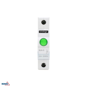 LAMPKA SYGNALIZACYJNA LED SL8 ZIELONA SCHELINGER