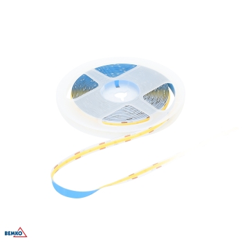 TAŚMA LED PREMIUM 24V DC COB 2400LED/5M 14W/1M IP20 BIAŁA ZIMNA