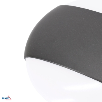 OPRAWA ELEWACYJNA VALANT 10W 3000K 800LM IP65 160X56MM OKRAGŁA GRAFIT