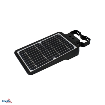 SOLARNA OPRAWA ULICZNA LED SOLGER 15W 1600LM 4000K IP65 CZARNA CZ. PIR
