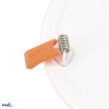 DOWNLIGHT LED WALED 18W 4000K 1550LM IP66/IP20  PF0.9 185x20MM OKRĄGŁA BIAŁA