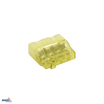 SZYBKOZŁĄCZKA KOMPAKT 0,5-2,5mm2 x 4 -100 SZT.