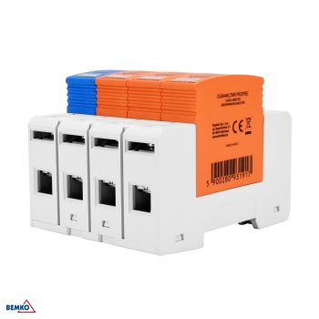 OGRANICZNIK PRZEPIĘĆ 4P 12,5kA(10/350) KLASA T1+T2 (B+C)