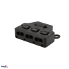 ROZDZIELACZ ZASILANIA LED 0-42V 1-IN/3-OUT (karton 20szt.)