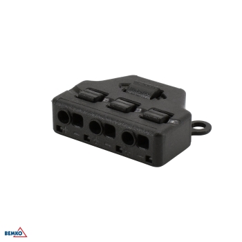 ROZDZIELACZ ZASILANIA LED 0-42V 1-IN/3-OUT (karton 20szt.)