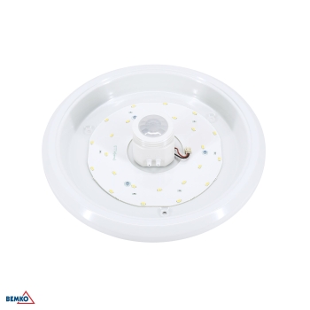 PLAFONIERA LED DORIA 12W 4000K 1000LM IP20 CZ. PIR