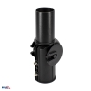 UCHWYT REGULOWANY DO OPRAW Z UCHWYTEM FI60mm NA SŁUPACH Z FI60mm CZARNY