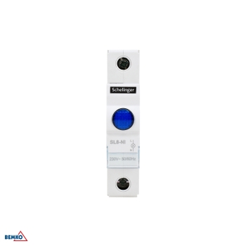 LAMPKA SYGNALIZACYJNA LED SL8 NIEBIESKA SCHELINGER