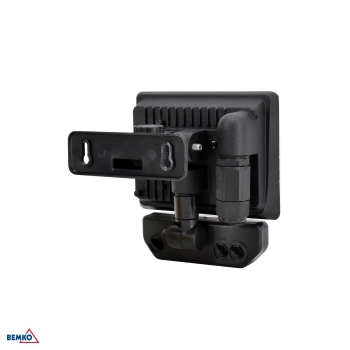 NAŚWIETLACZ LED LFX 10W 4000K 900LM IP65 CZARNY CZ. PIR