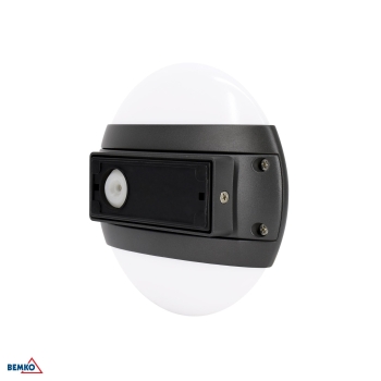 OPRAWA ELEWACYJNA VALANT 10W 3000K 800LM IP65 160X56MM OKRAGŁA GRAFIT