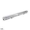 OPRAWA HERMETYCZNA "EMPTY" 60CM 1xT8LED PC, KLOSZ PRYZMATYCZNY