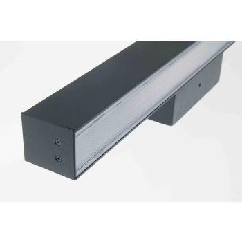 KINKIET QUALIS 56CM 15W 4K BIAŁY KLOSZ PC MIKRO